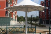 公园广场景区别墅庭院张拉膜结构景观遮阳雨伞